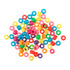 Trimits Plastic Round Crow Pony Beads: Multi Colour Pearl - 20g | Buy Online from The Home Crafters