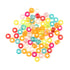 Trimits Plastic Round Crow Pony Beads: Multi Colour Translucent - 20g | Buy Online from The Home Crafters