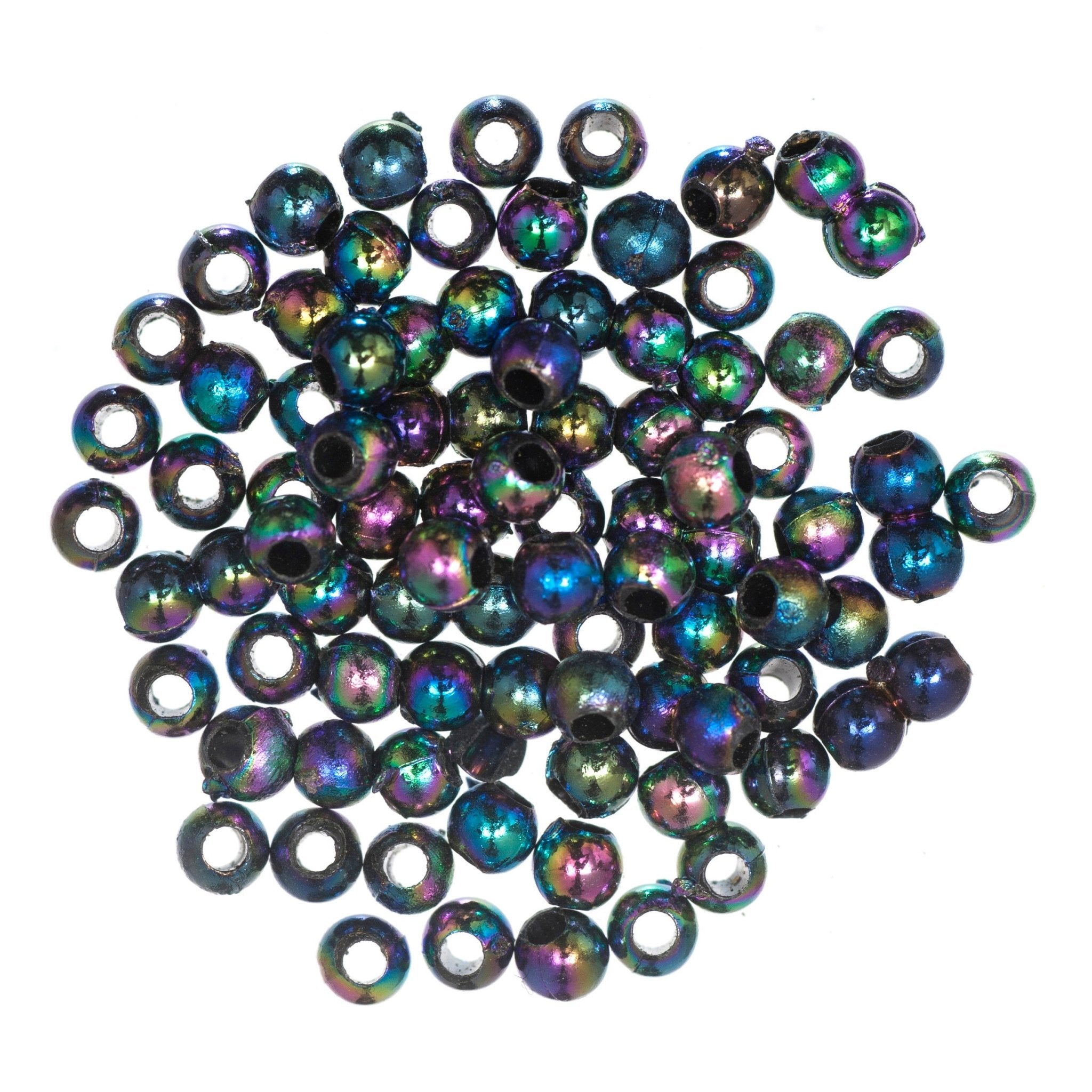 Trimits Plated Beads - Rainbow | Buy Online from The Home Crafters