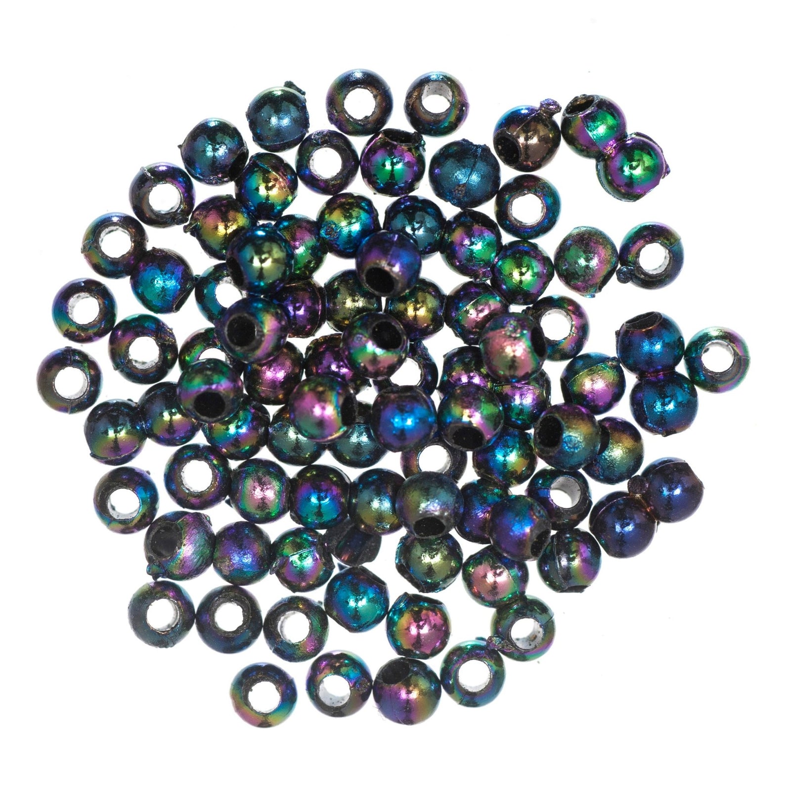 Trimits Plated Beads - Rainbow | Buy Online from The Home Crafters