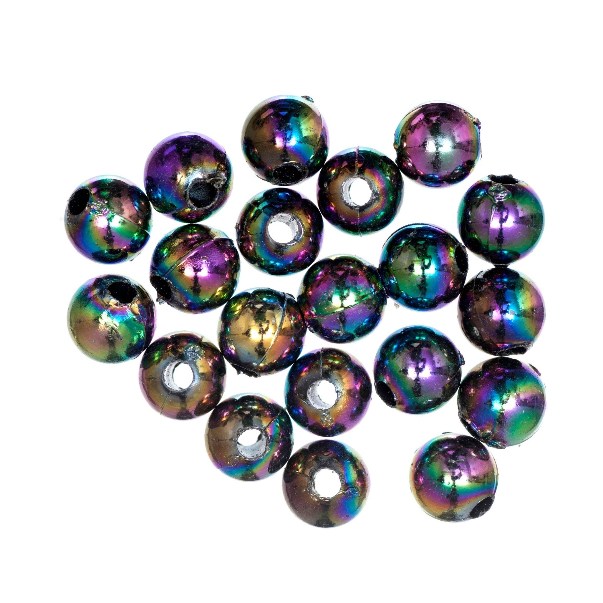 Trimits Plated Beads - Rainbow | Buy Online from The Home Crafters