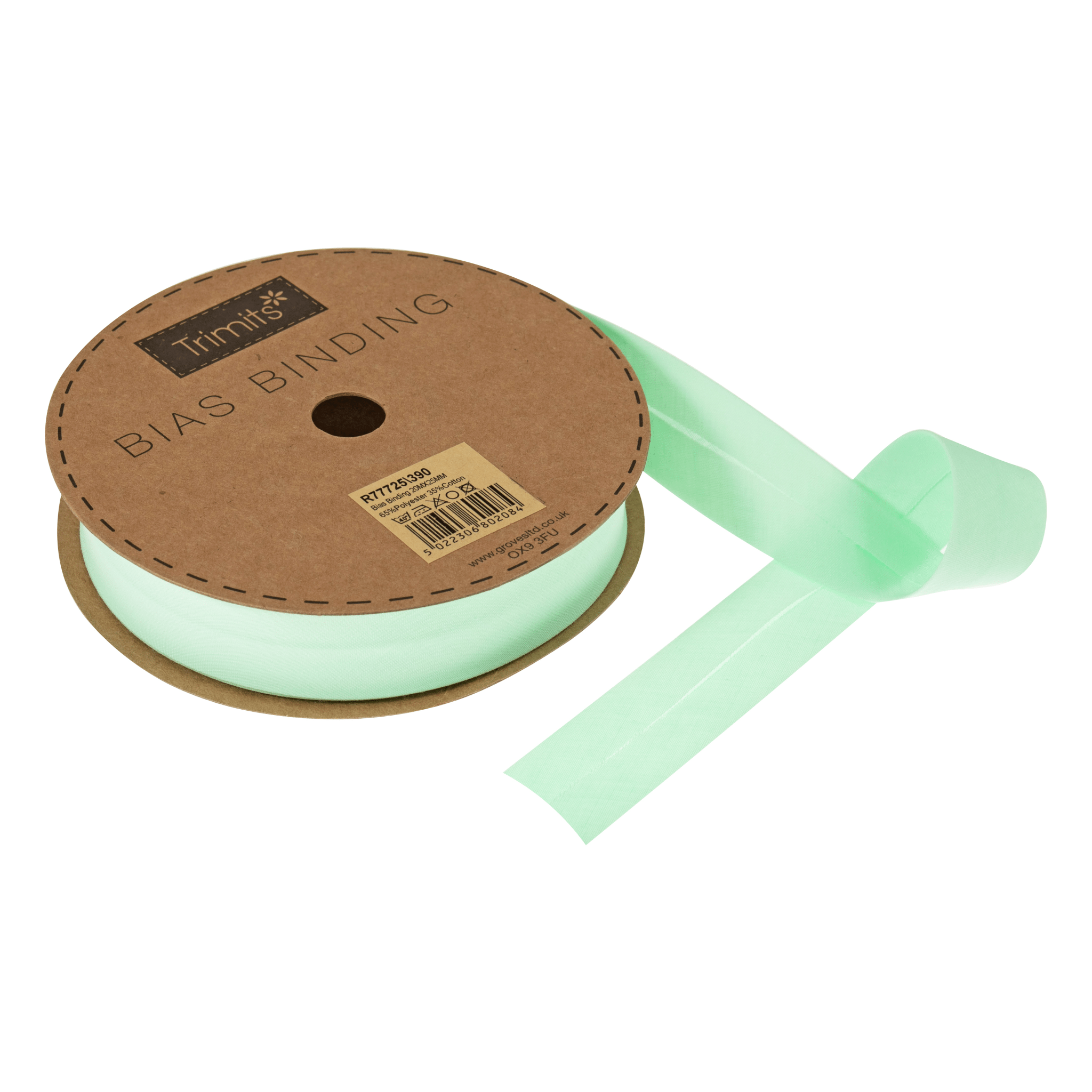 Trimits Polycotton Bias Binding: 25mm - per metre | Buy Online from The Home Crafters