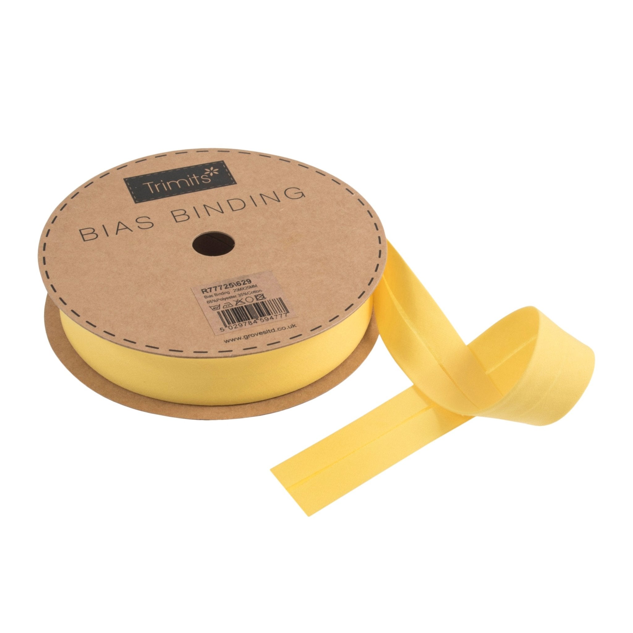 Trimits Polycotton Bias Binding: 25mm - per metre | Buy Online from The Home Crafters