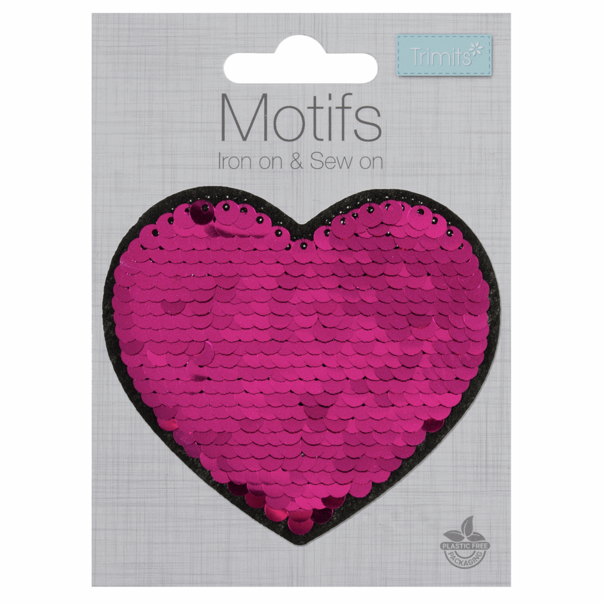 Trimits Stick On, Iron On or Sew On Flip Sequin Motif Patch | Buy Online from The Home Crafters