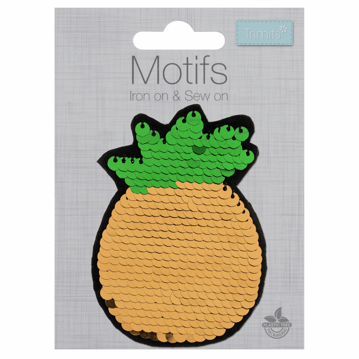 Trimits Stick On, Iron On or Sew On Flip Sequin Motif Patch | Buy Online from The Home Crafters