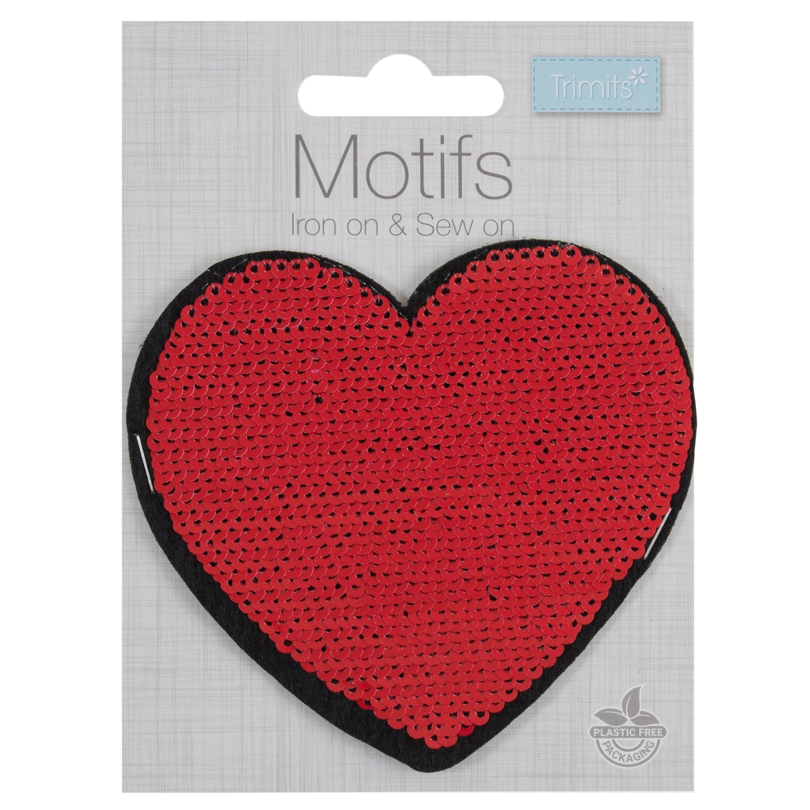 Trimits Stick On, Iron On or Sew On Flip Sequin Motif Patch | Buy Online from The Home Crafters