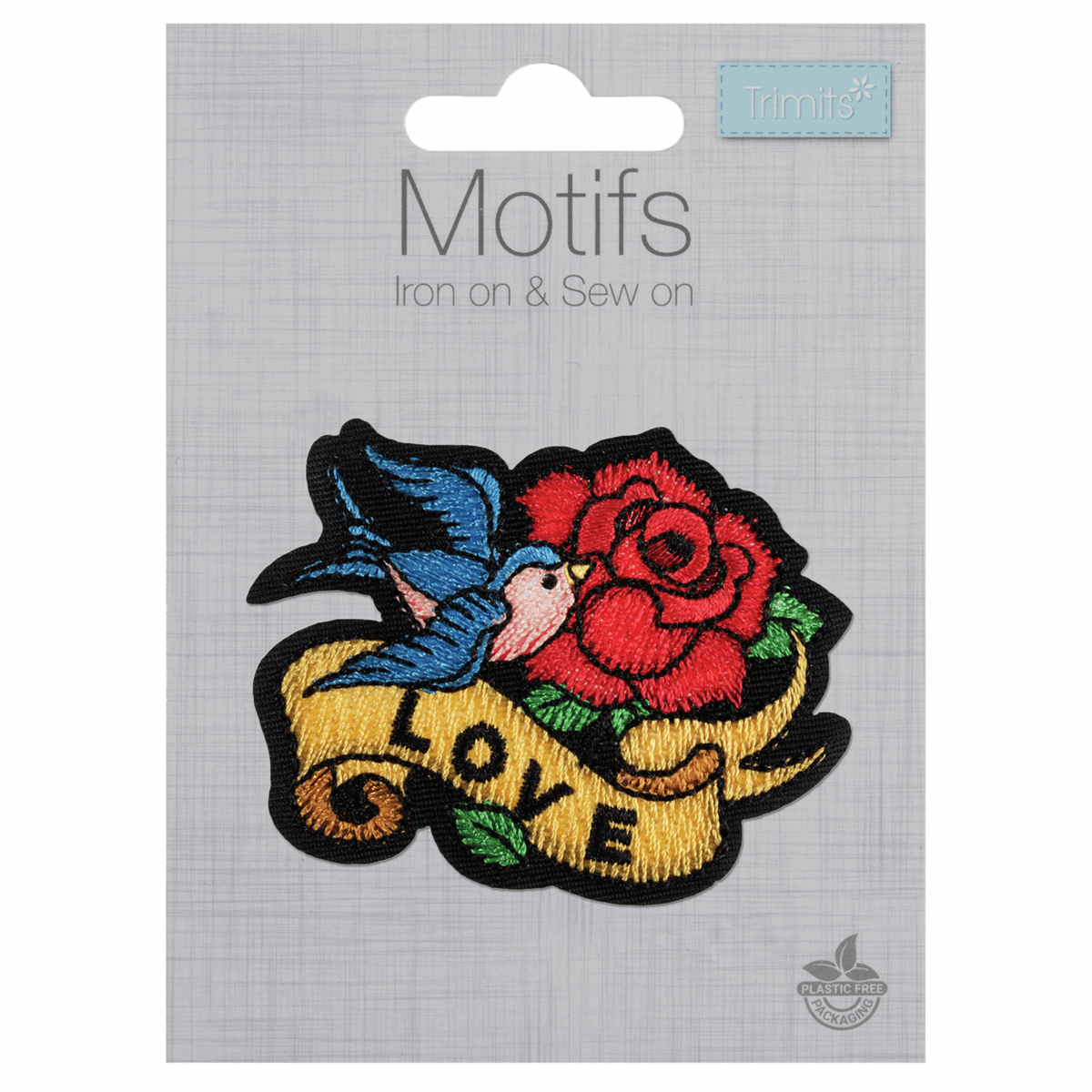 Trimits Stick On, Iron On or Sew On Motif Patch - various | Buy Online from The Home Crafters