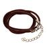 Trimits Suede Cord with Clasps - 51cm | Buy Online from The Home Crafters