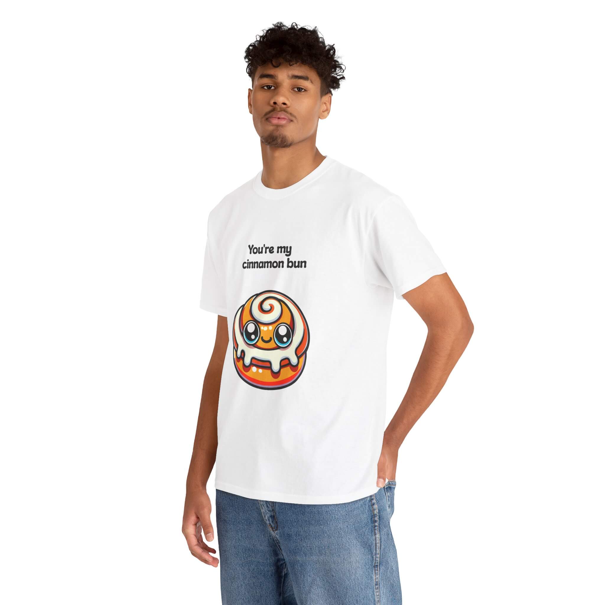 You’re My Cinnamon Bun – Cute Kawaii T-Shirt | Buy Online from The Home Crafters