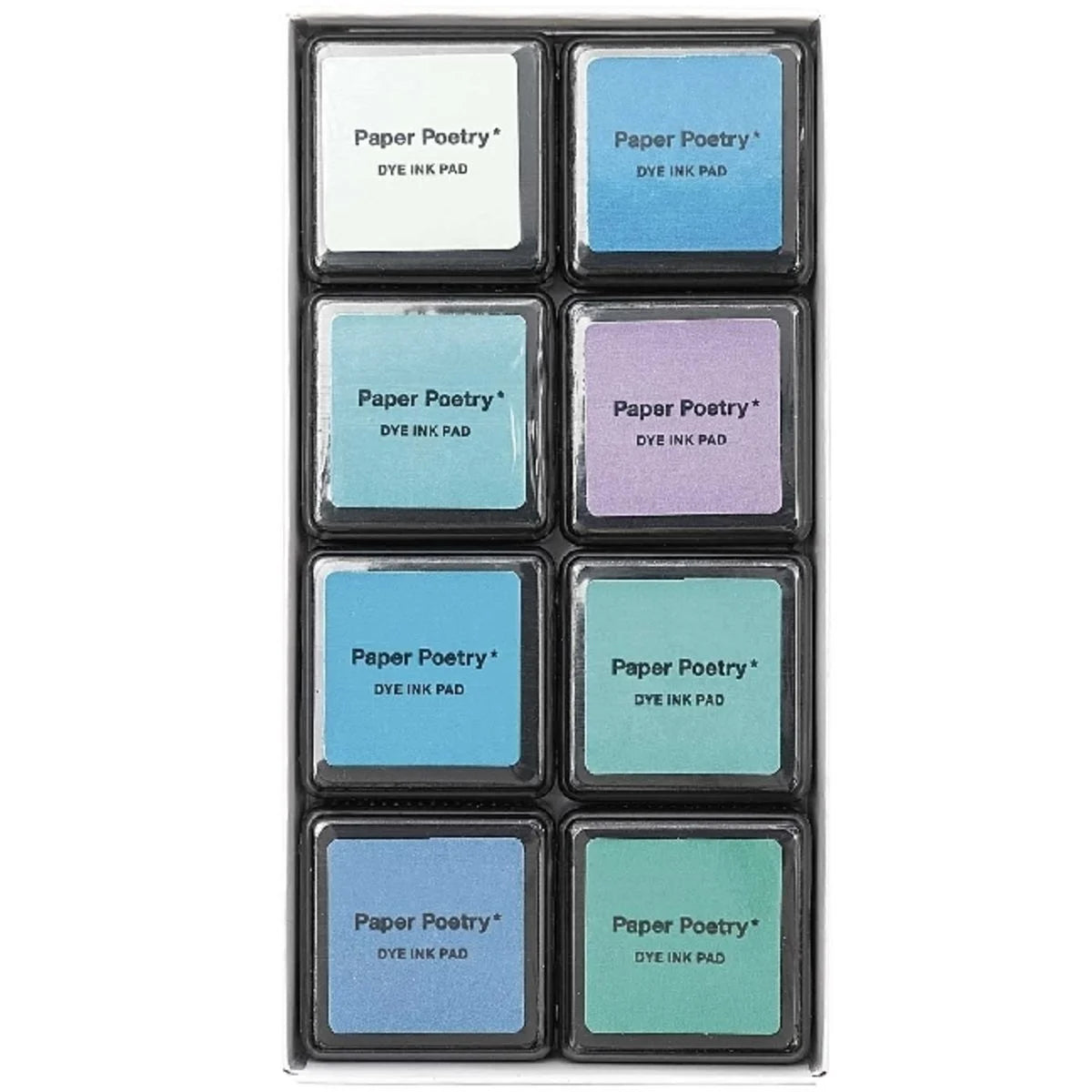 Paper Poetry Mini Dye Ink Pad Set - 8pk