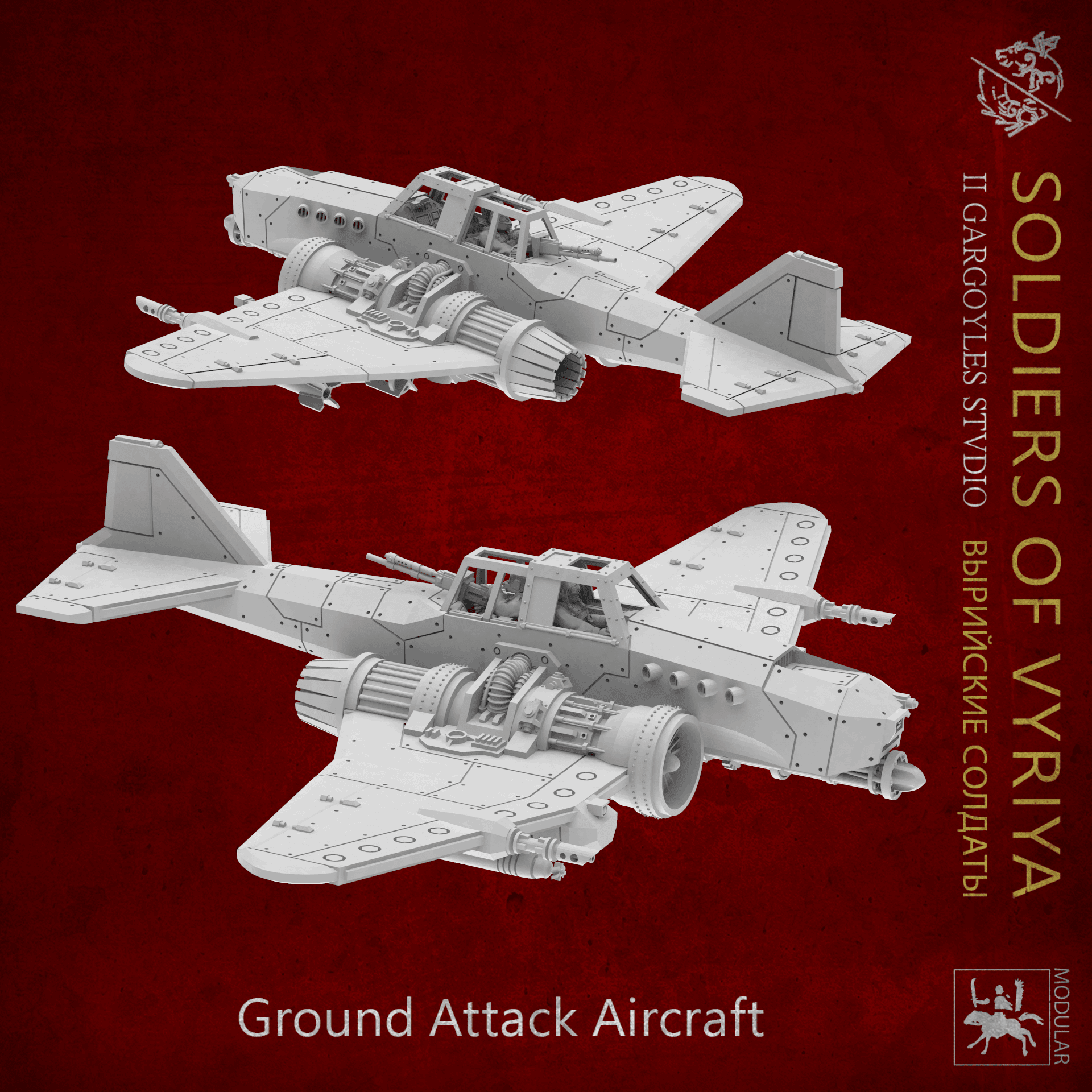 Soldiers of Vyriya - Ground Attack Aircraft | Buy Online from The Home Crafters