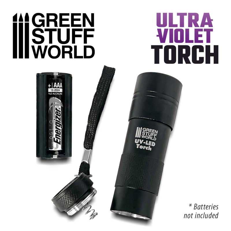 Green Stuff World: UV Ultraviolet Resin Curing Hand Flashlight Torch | Buy Online from The Home Crafters
