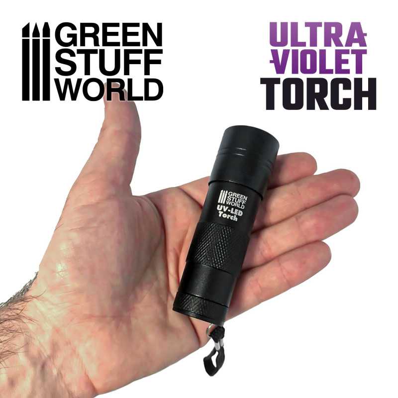 Green Stuff World: UV Ultraviolet Resin Curing Hand Flashlight Torch | Buy Online from The Home Crafters