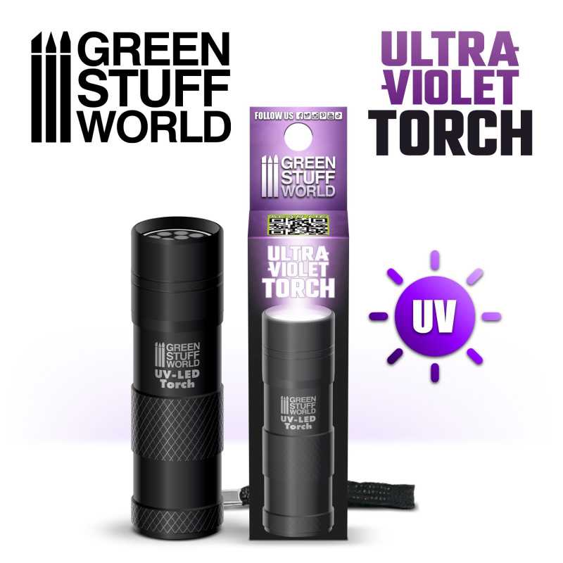 Green Stuff World: UV Ultraviolet Resin Curing Hand Flashlight Torch | Buy Online from The Home Crafters