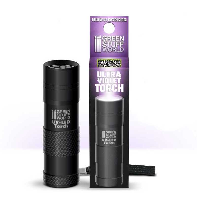 Green Stuff World: UV Ultraviolet Resin Curing Hand Flashlight Torch | Buy Online from The Home Crafters