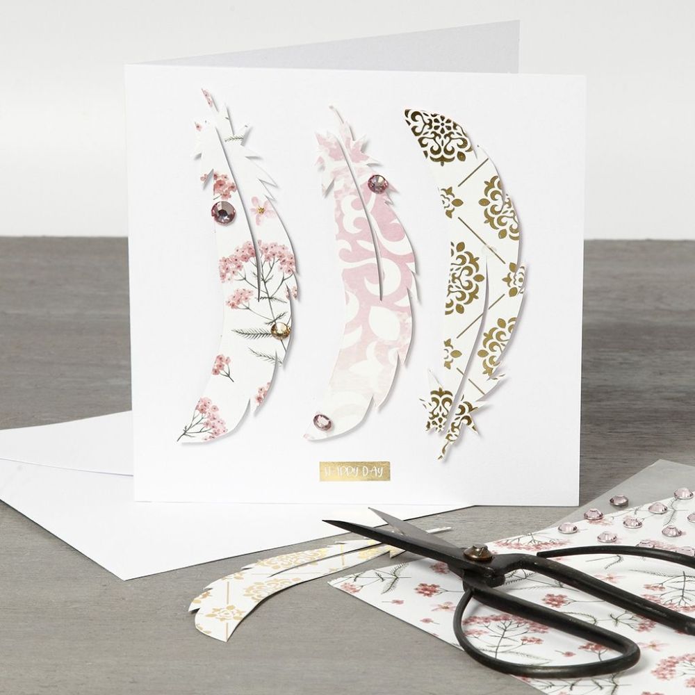 Coloured Blank Cards with Envelopes: 15x15cm - 4pk | Buy Online from The Home Crafters