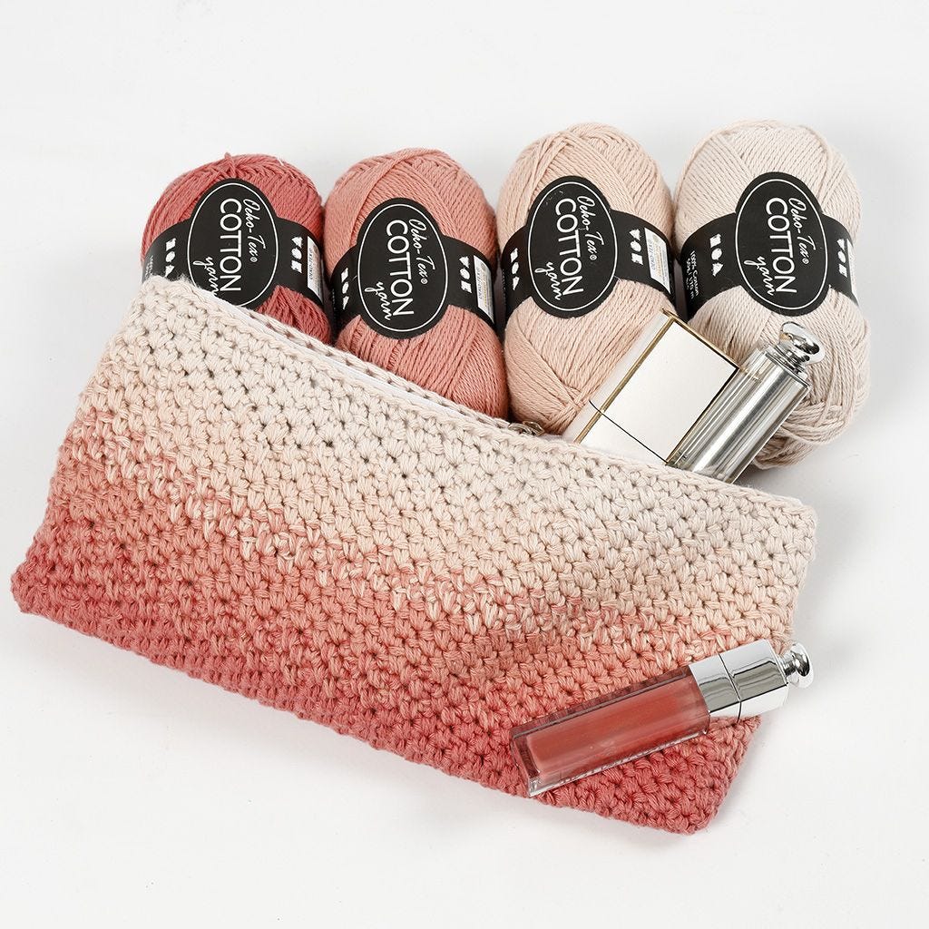 Plain Cotton Pencil Case - craft base