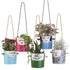 Ceramic Flower Pot Jar with Hanging Holes