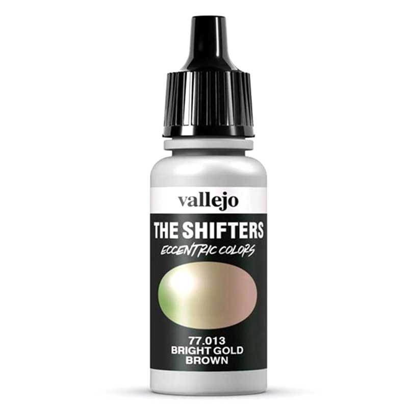 Vallejo Eccentric Colors 18ml - Bright Gold/Brown Shifter | Buy Online from The Home Crafters