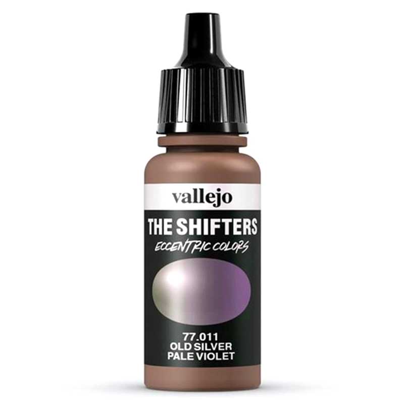 Vallejo Eccentric Colors 18ml - Old Silver/Pale Violet Shifter | Buy Online from The Home Crafters