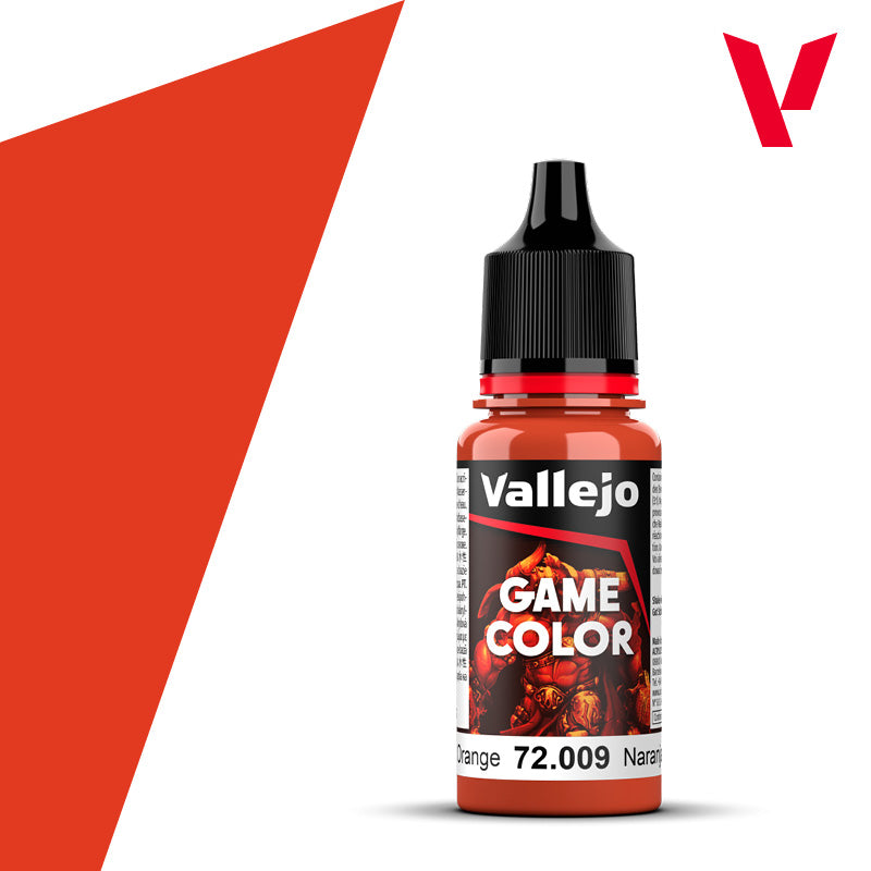 Vallejo Game Color 18ml - Hot Orange