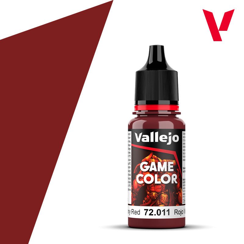 Vallejo Game Color 18ml - Gory Red | Buy Online from The Home Crafters