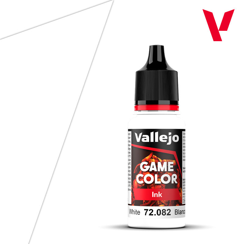 Vallejo Game Color 18ml - Game Ink - White