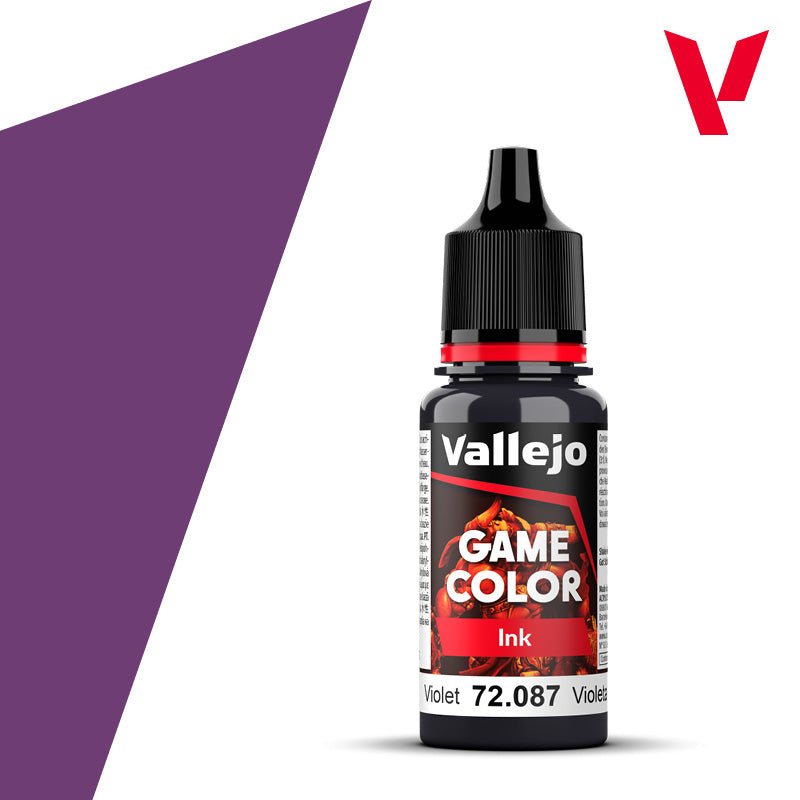 Vallejo Game Color 18ml - Game Ink - Violet | Buy Online from The Home Crafters