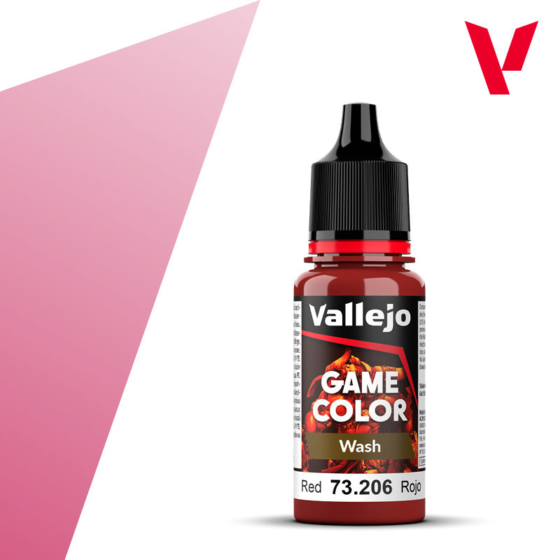 Vallejo Game Color 18ml - Wash - Red