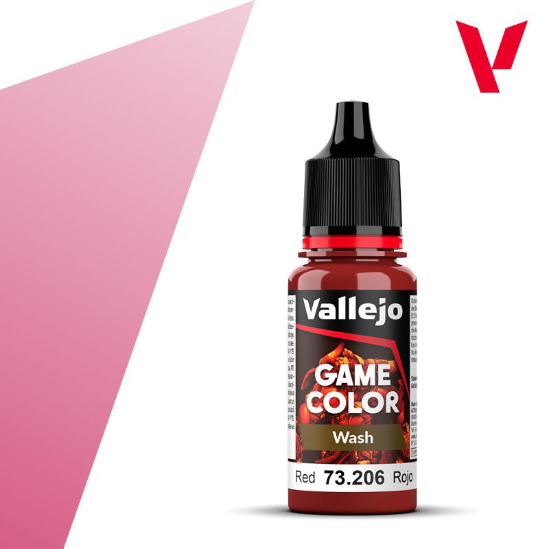 Vallejo Game Color 18ml - Wash - Red | Buy Online from The Home Crafters