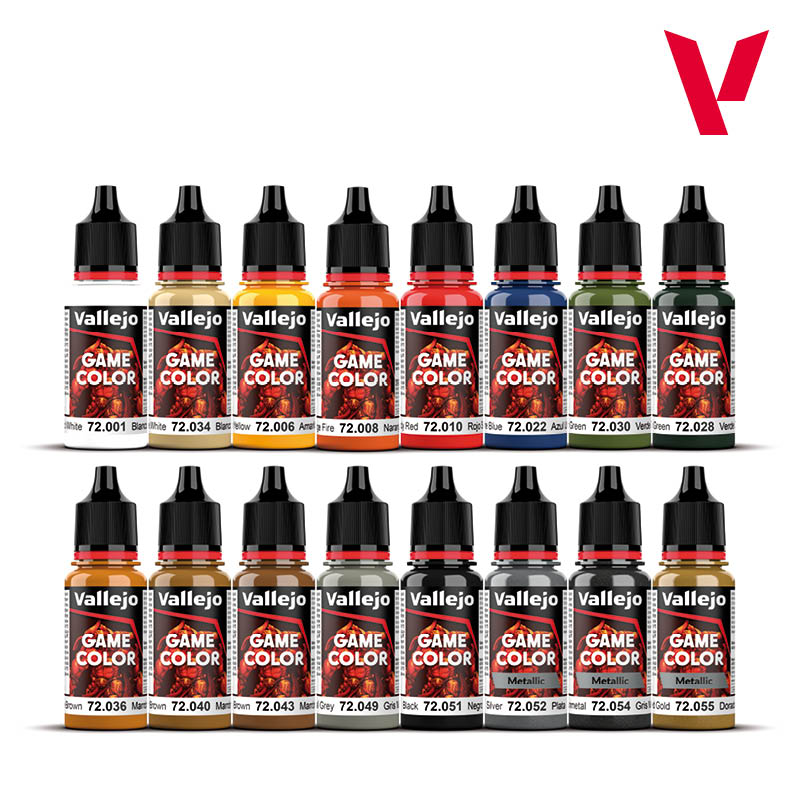 Vallejo Game Color Introduction Set - 16pc | Buy Online from The Home Crafters