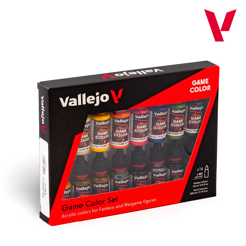 Vallejo Game Color Introduction Set - 16pc