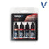 Vallejo TMM Paint Set - Ruby Red (4 Colours) | Buy Online from The Home Crafters