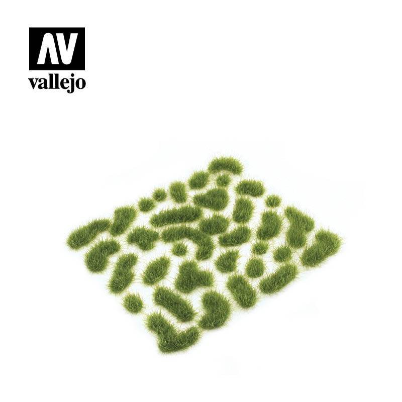 Vallejo Scenery: Wild Tuft - Green 4mm