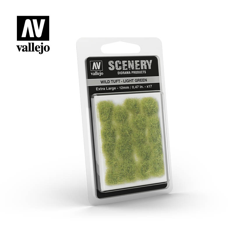 Vallejo Scenery: Wild Tufts - Light Green