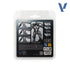 Vallejo TMM Paint Set - Sterling Silver (4 Colours | Buy Online from The Home Crafters
