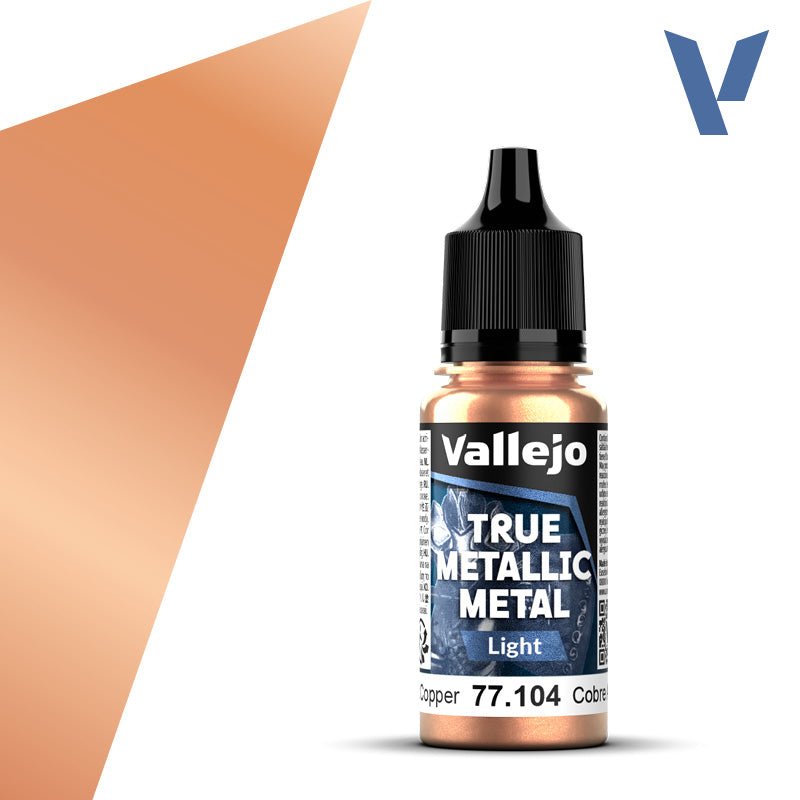 Vallejo TMM Light 104 - 18ml Ancient Copper | Buy Online from The Home Crafters