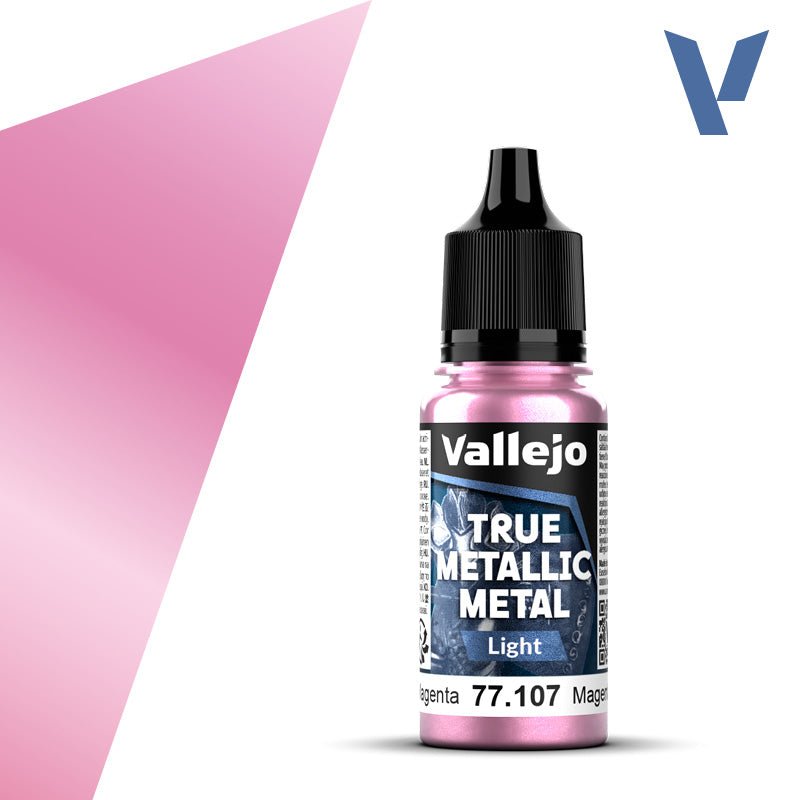 Vallejo TMM Light 107 - 18ml Crimson Magenta | Buy Online from The Home Crafters