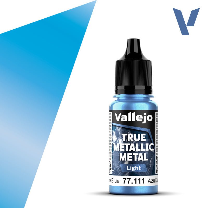 Vallejo TMM Light 111 - 18ml Sapphire Blue | Buy Online from The Home Crafters