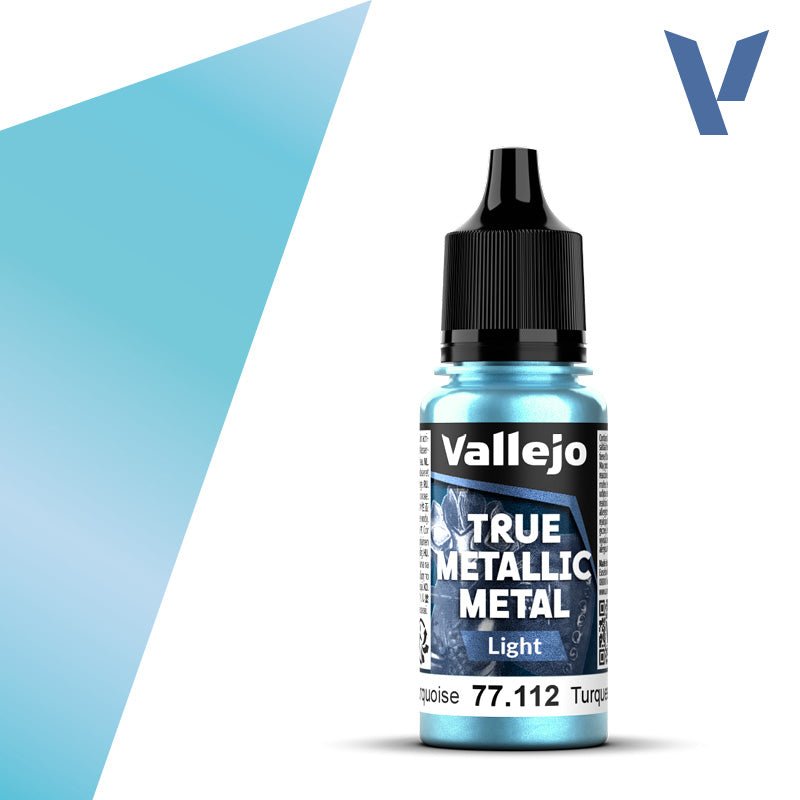 Vallejo TMM Light 112 - 18ml Hydra Turquoise | Buy Online from The Home Crafters