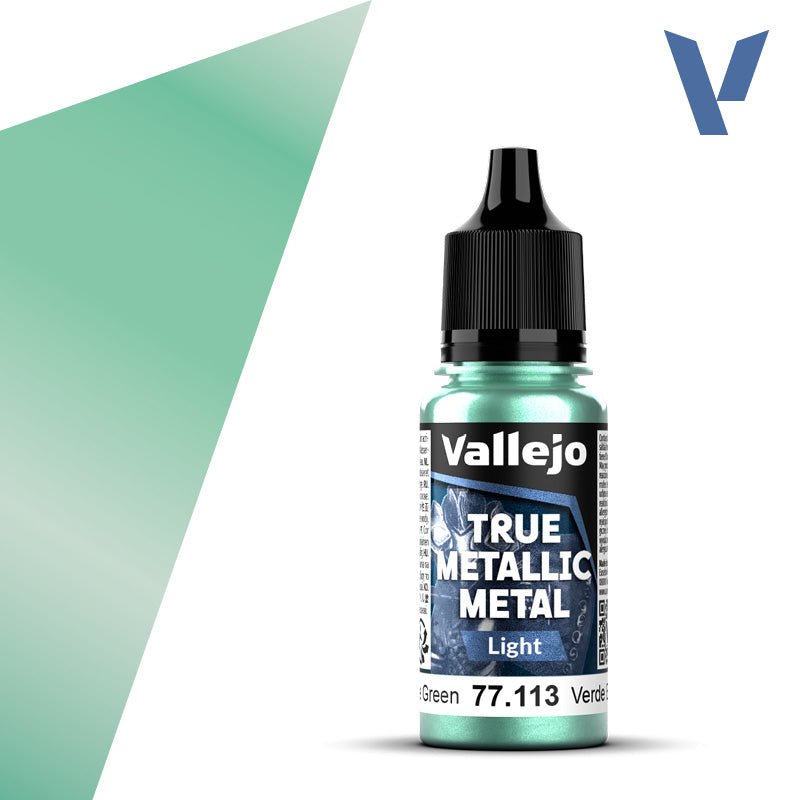 Vallejo TMM Light 113 - 18ml Beetle Green | Buy Online from The Home Crafters
