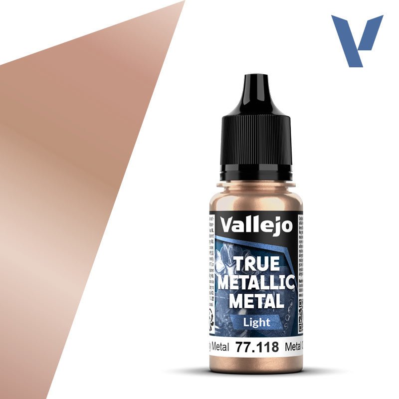 Vallejo TMM Light 118 - 18ml Rusty Metal | Buy Online from The Home Crafters