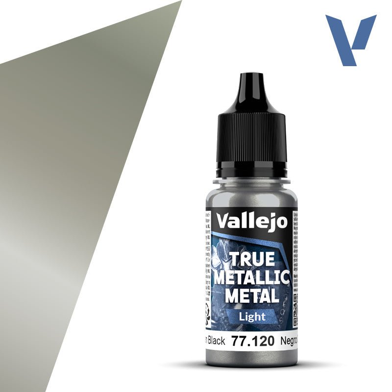 Vallejo TMM Light 120 - 18ml Obsidian Black | Buy Online from The Home Crafters