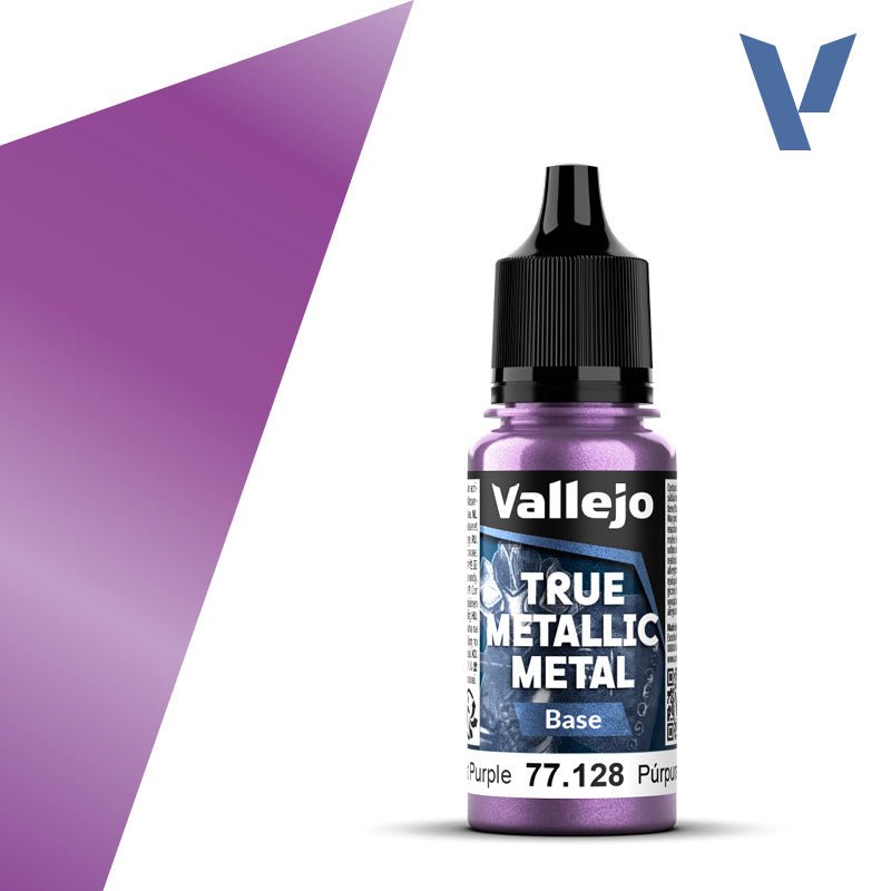 Vallejo TMM Base 128 - 18ml Amethyst Purple | Buy Online from The Home Crafters