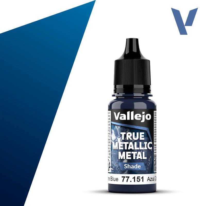 Vallejo TMM Shade 151 - 18ml Sapphire Blue | Buy Online from The Home Crafters