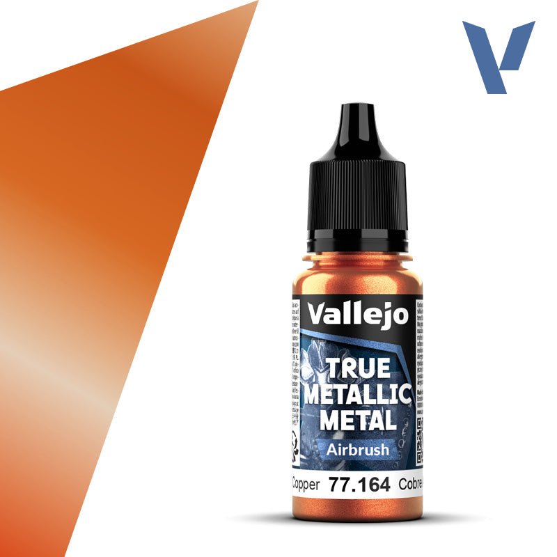 Vallejo TMM Airbrush 164 - 18ml Ancient Copper | Buy Online from The Home Crafters