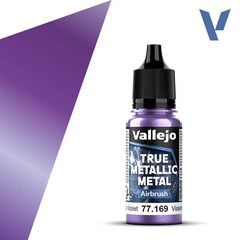 Vallejo TMM Airbrush 169 - 18ml Celestial Violet | Buy Online from The Home Crafters