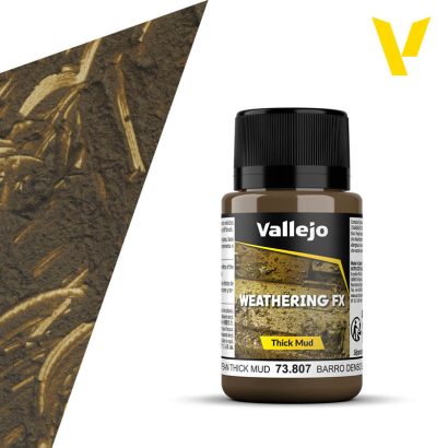 Vallejo 200ml Weathering FX - Thick Mud