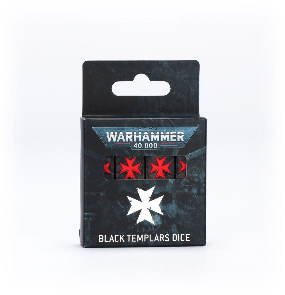 Warhammer 40000: Black Templars Dice | Buy Online from The Home Crafters