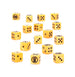 Warhammer 40000: Imperial Fists Dice | Buy Online from The Home Crafters